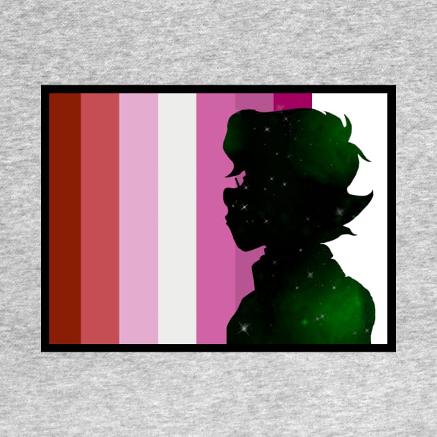 Galaxy Pidge Lesbian Pride by QZineArt